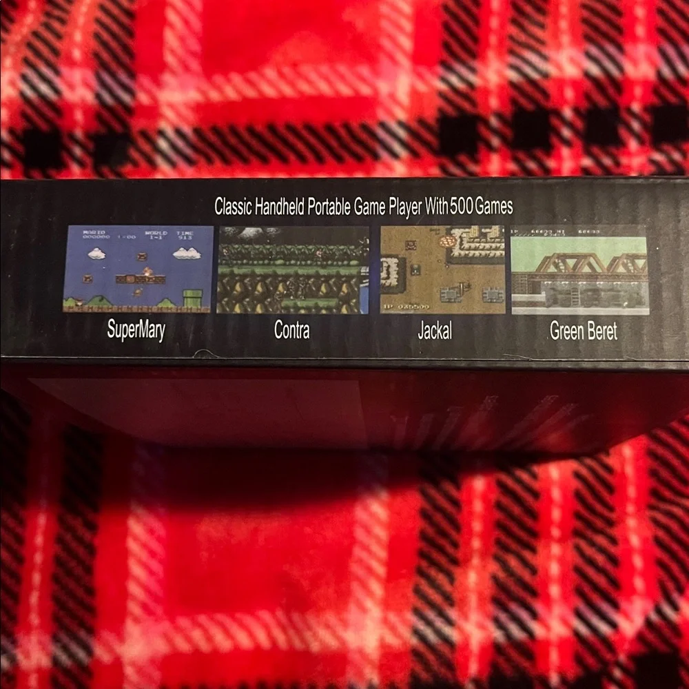 Large Screen Mini Handheld Console - Black